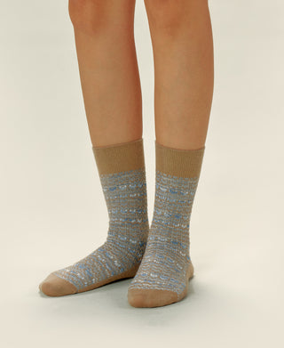 Women's Tweed-Inspired Wool Socks Tweelly