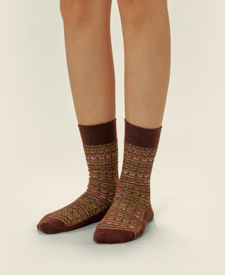 Women's Tweed-Inspired Wool Socks Tweelly