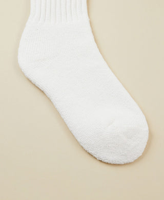 Unisex White Cushioned Tube Socks