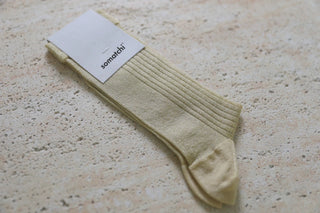 Women's Sparkling Ribbed Socks Aura